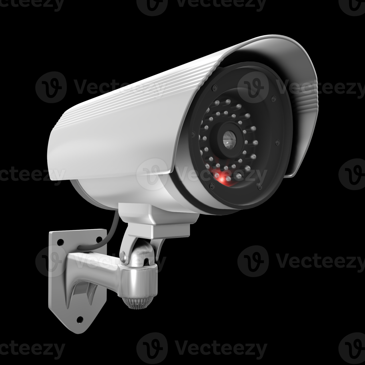 3d rendering Closed Circuit Television cctv camera perspective view ...