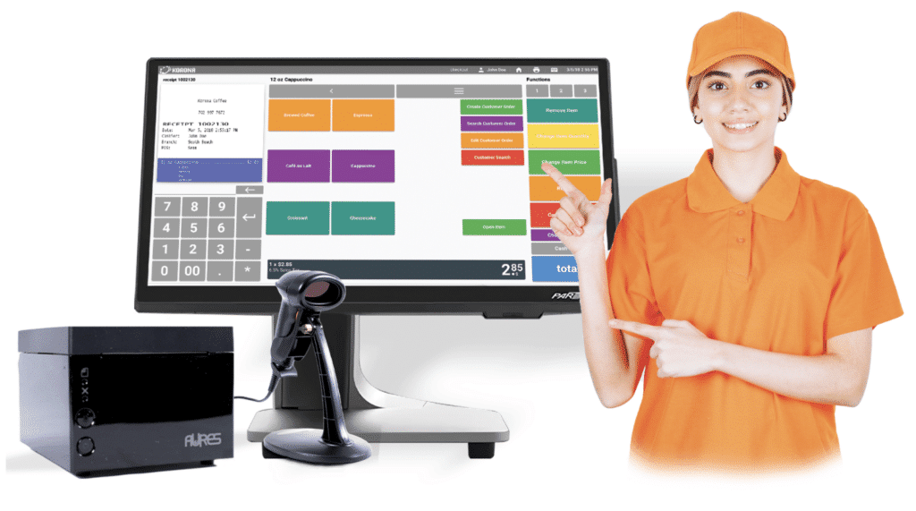Pos system for smoke shop