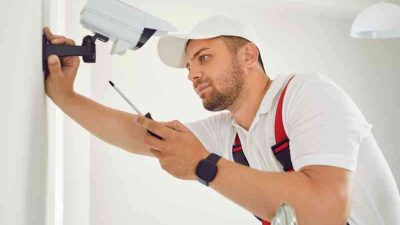 Commercial camera installation
