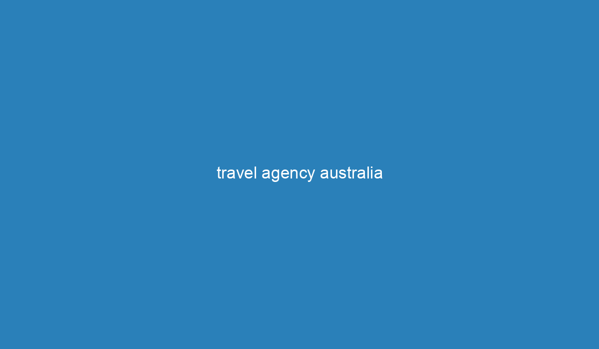 Tour agency in australia